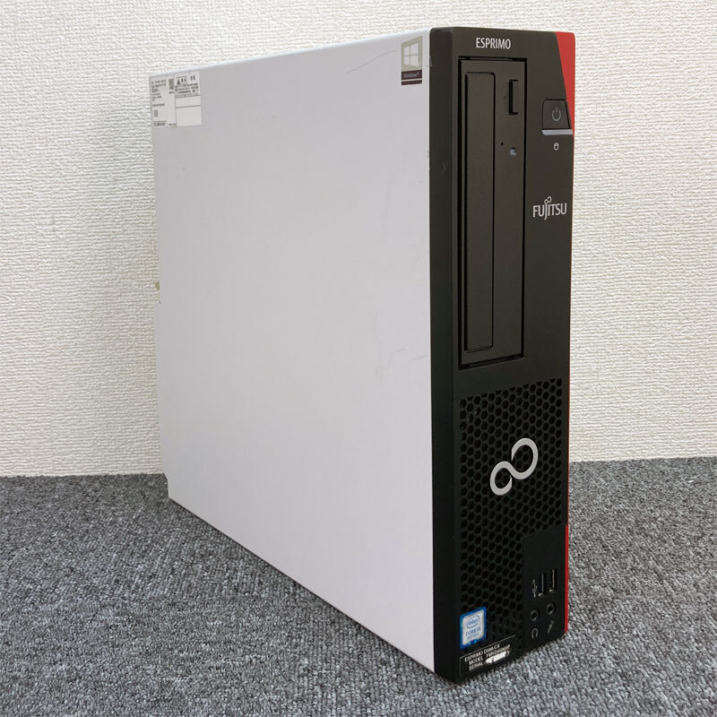Windows11 第8世代CPU搭載 高クロックCPU ★ 富士通 ESPRIMO D588/CX Core i3-8100(3.6G/4コア) メモリ8GB SSD240GB DVD VGA/DVI/DP