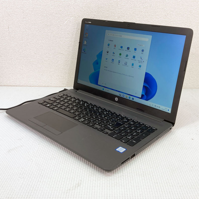 Windows11 第8世代Corei5搭載 高速M.2使用 ★ HP 250 G7 Notebook PC Core i5-8265U(1.6G/4C) メモリ16GB SSD256GB DVD-RW