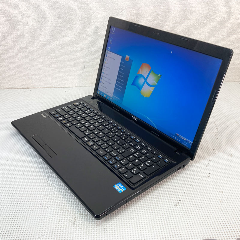Windows7 64bit 第3世代CPU搭載 オールインワン ★ NEC VersaPro VK24L/FW-G Core i3-3110M(2.4G/2C/4T) メモリ16GB SSD240GB DVD